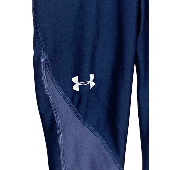 Under Armour Compression HeatGear Capri Leggings Womens XS Athleisure Activewear - Picture 3 of 8